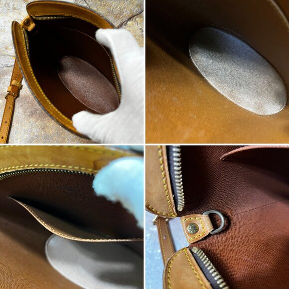 Louis Vuitton Drouot Crossbody Monogram Brown Shoulder Bag - Picture 10 of 12